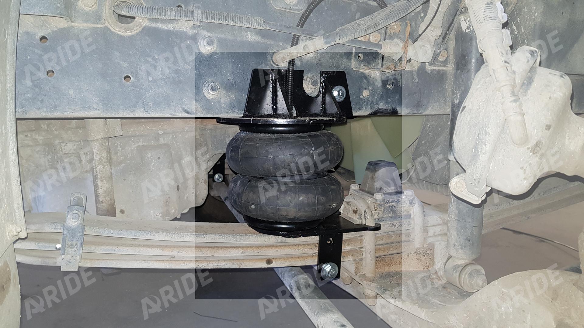 картинка Пневмоподвеска Hyundai HD120 GOLD, 2 поколение, двигатель D6GA, передняя ось