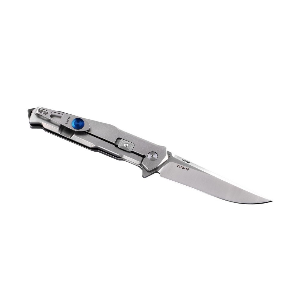 картинка Нож Ruike P108-SF серебряно-синий