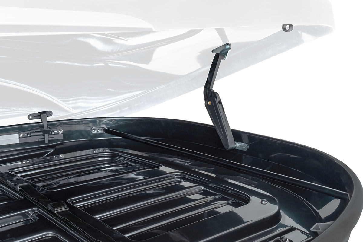 картинка Бокс автомобильный на крышу Pentair CARAVAN 600L белый глянец, двусторонний