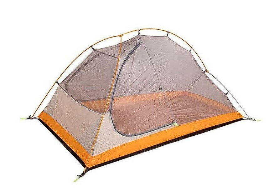картинка Палатка  Naturehike сверхлегкая + коврик NH18A180-D, оранжевая, 6927595731949