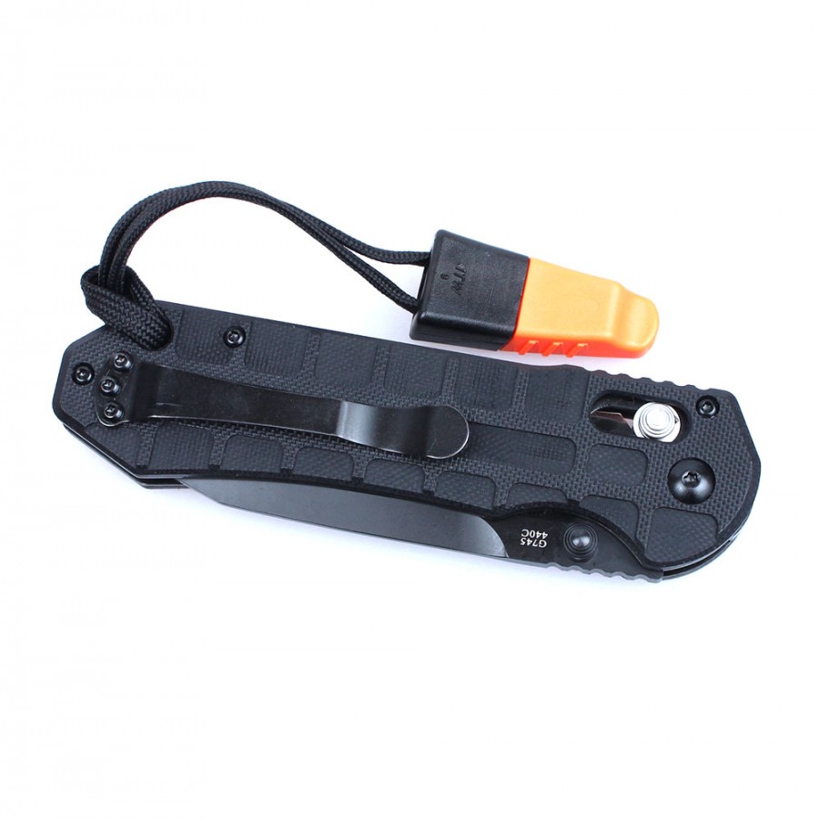 картинка Нож Ganzo G7453P-WS черный