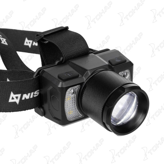 картинка Фонарь налобный NISUS сенсорный 800 LM, IP43, USB