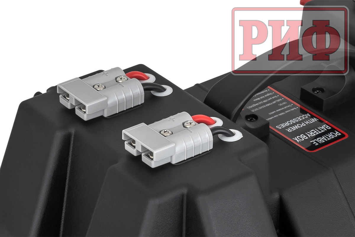 картинка Бокс аккумуляторный 2xUSB, 1x12В, вольтметр с индикацией (424х251х306 мм)