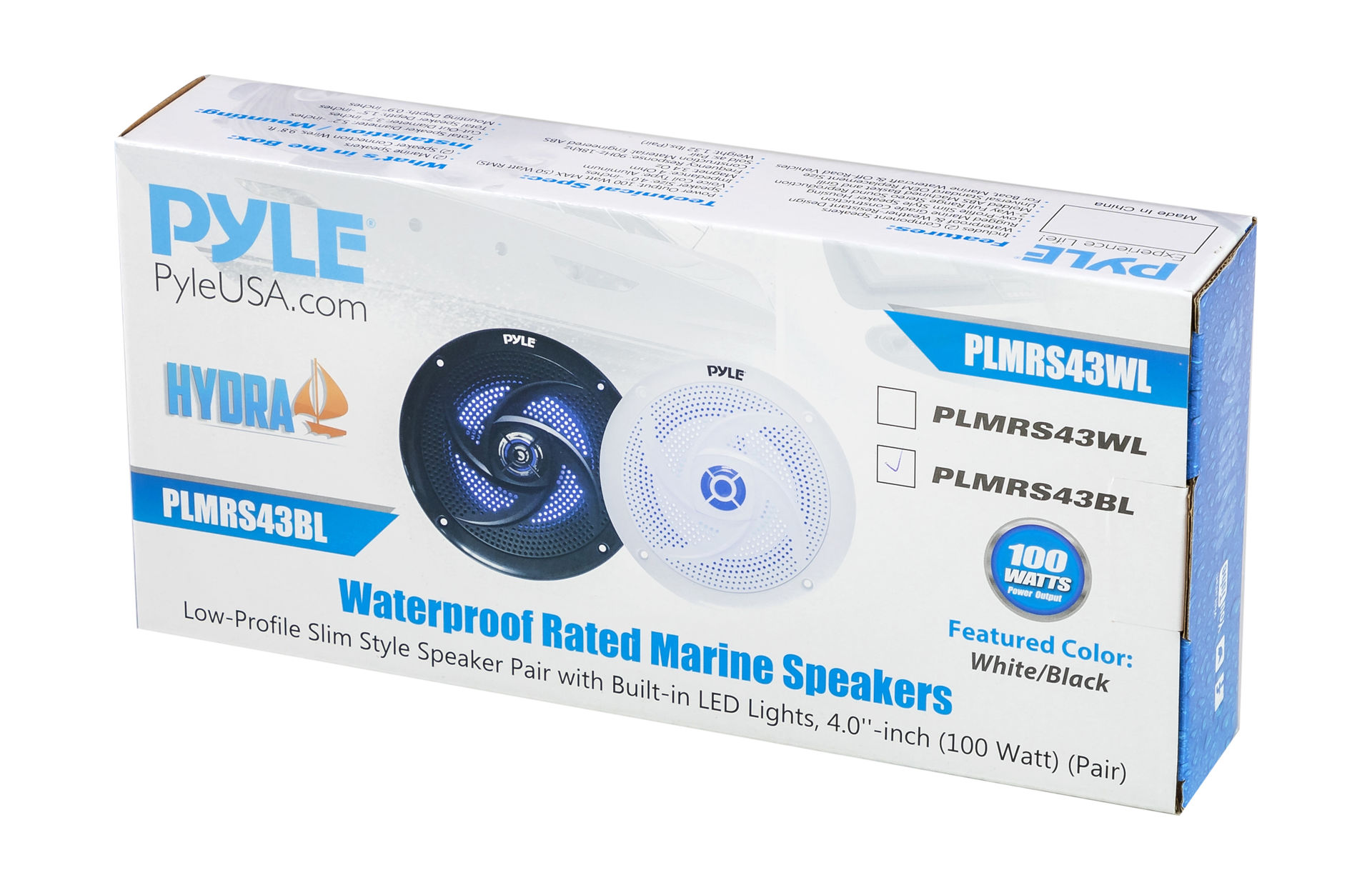 картинка Морская акустика PYLE PLMRS43BL