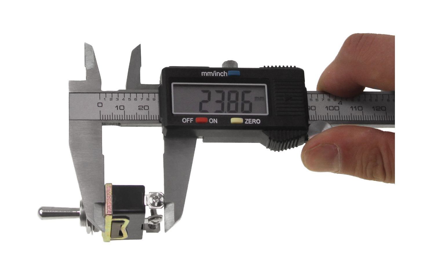 картинка Тумблер трехпозиционный ON-OFF-ON 12 В/15А 3P