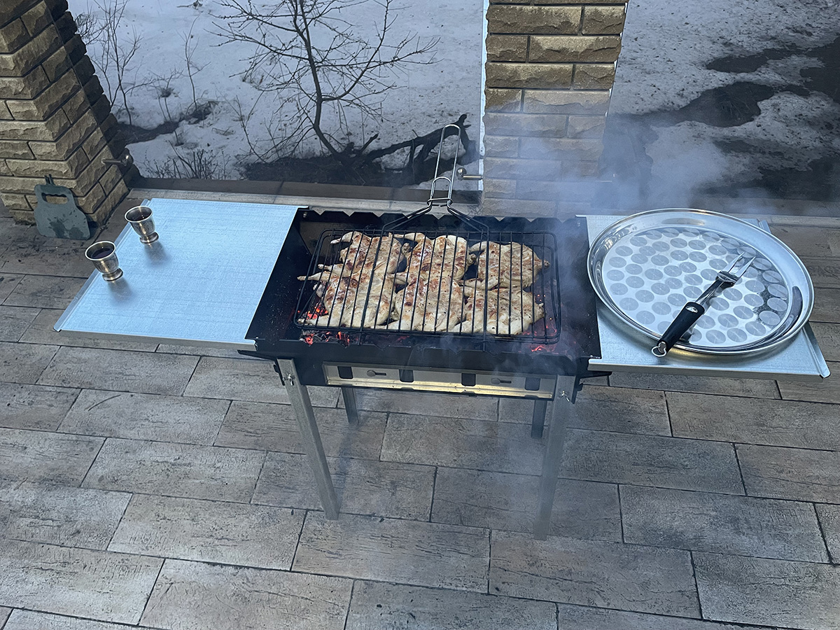 картинка Мангал РИФ нержавеющая сталь