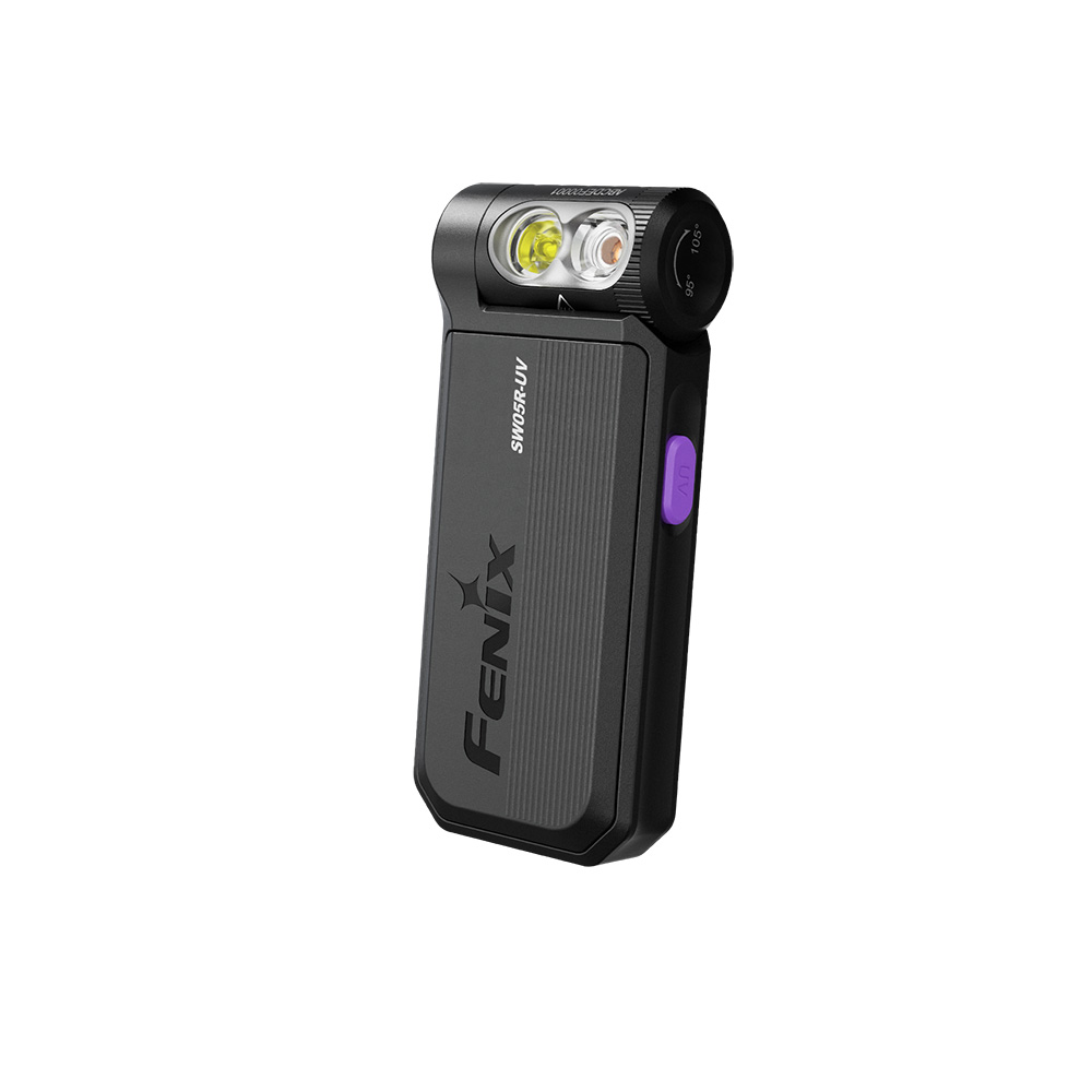 Фонарь Fenix многофункциональный SW05R-UV с ультрафиолетовой подсветкой, черный