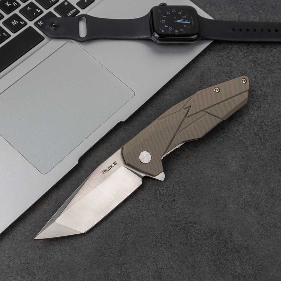 картинка Нож Ruike P138-W желтый