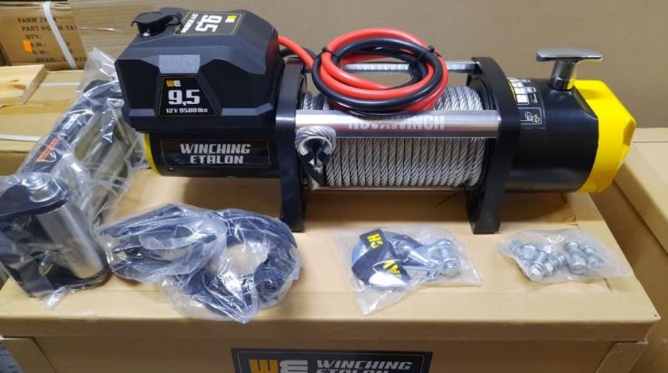 Лебедка Winching ETALON 9500 лебедка 12В