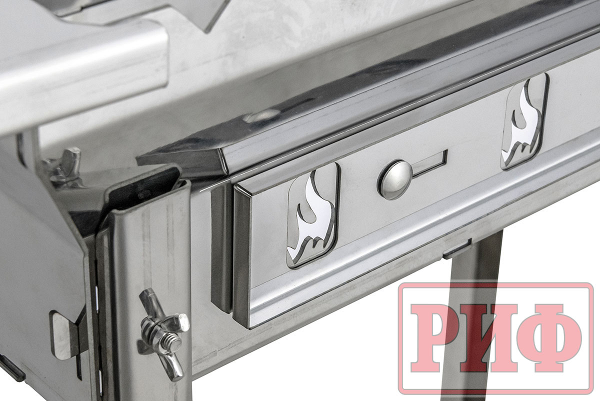 картинка Мангал РИФ нержавеющая сталь