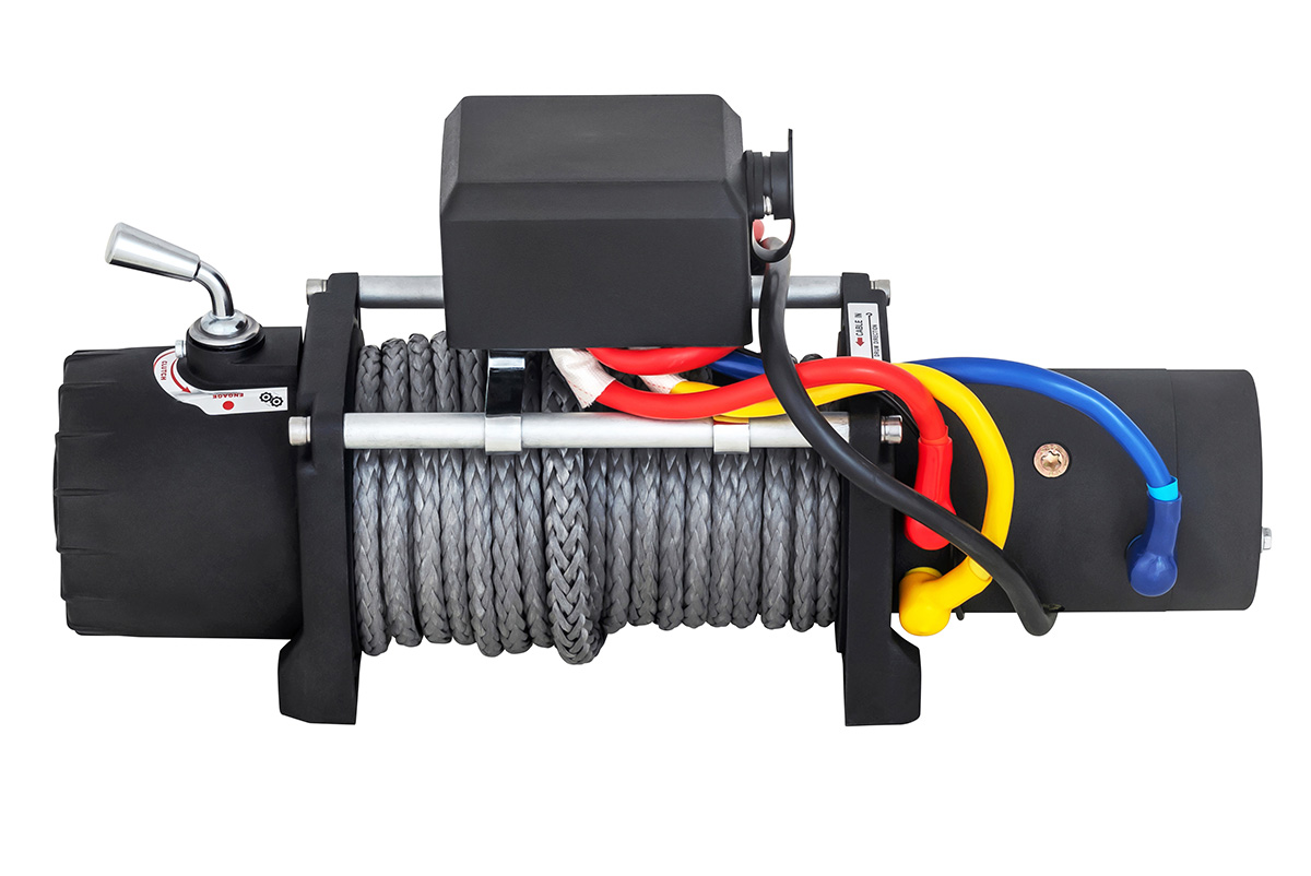 картинка Лебёдка Runva 10000 lbs 4500 кг синтетический трос 12V