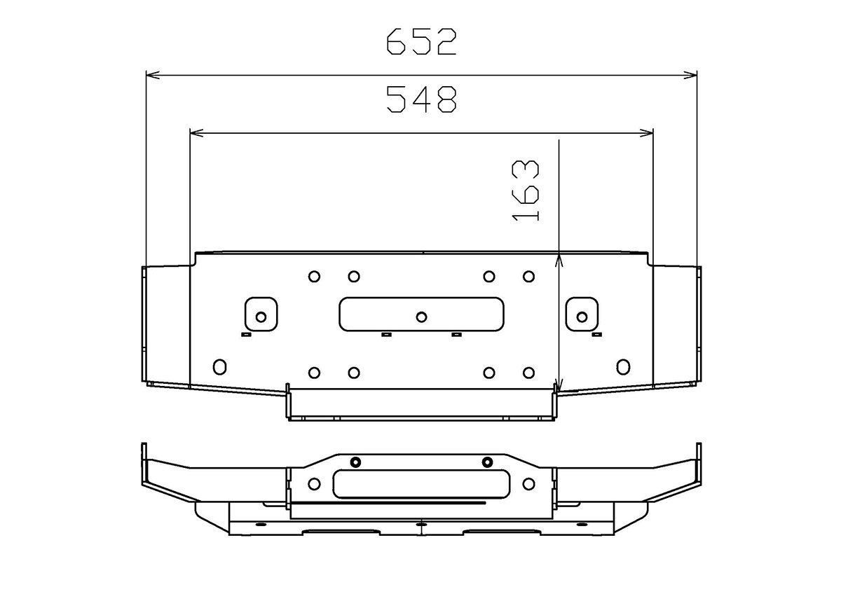 картинка Площадка лебедки Mitsubishi Pajero IV