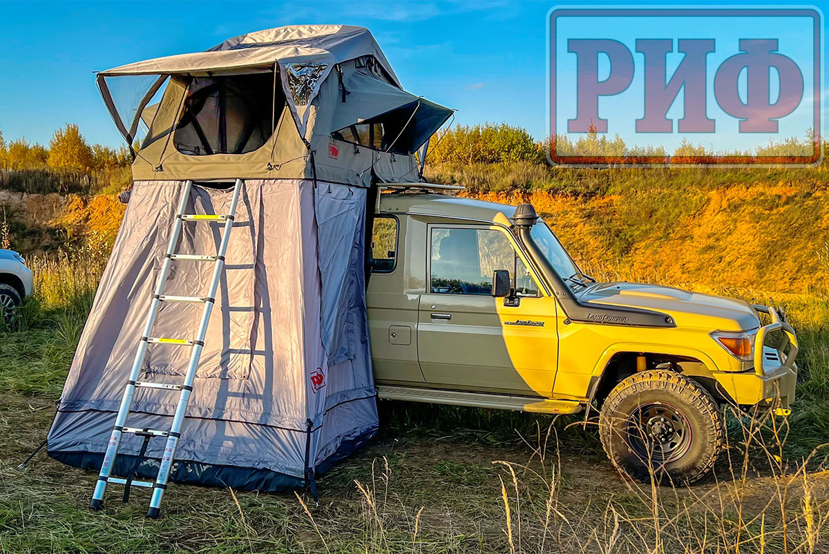 картинка Тамбур к палатке РИФ Soft RT01-140, тент серый