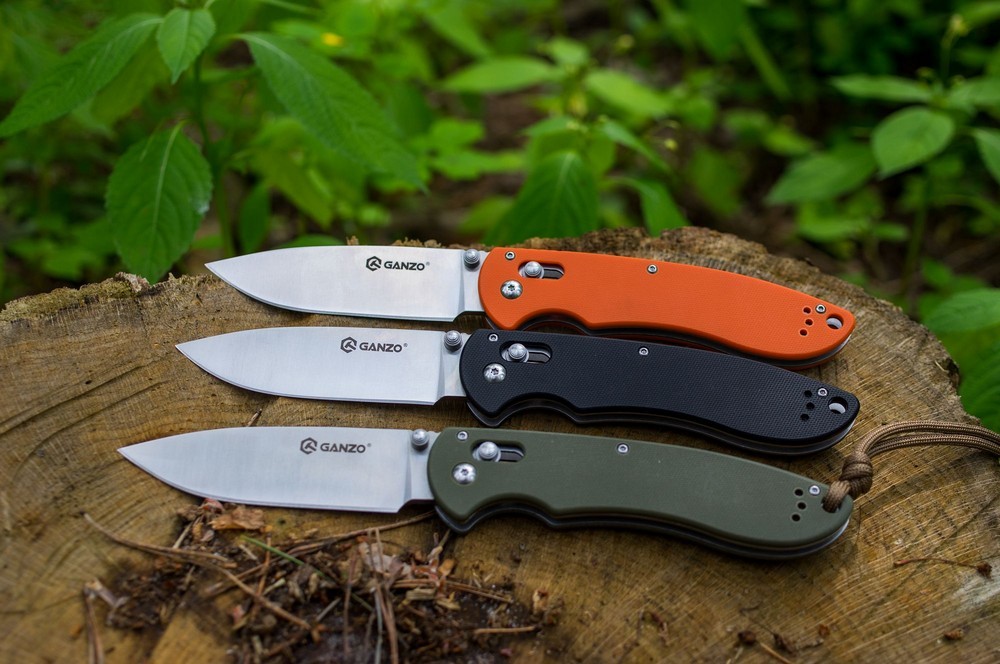 картинка Нож Ganzo G740 черный