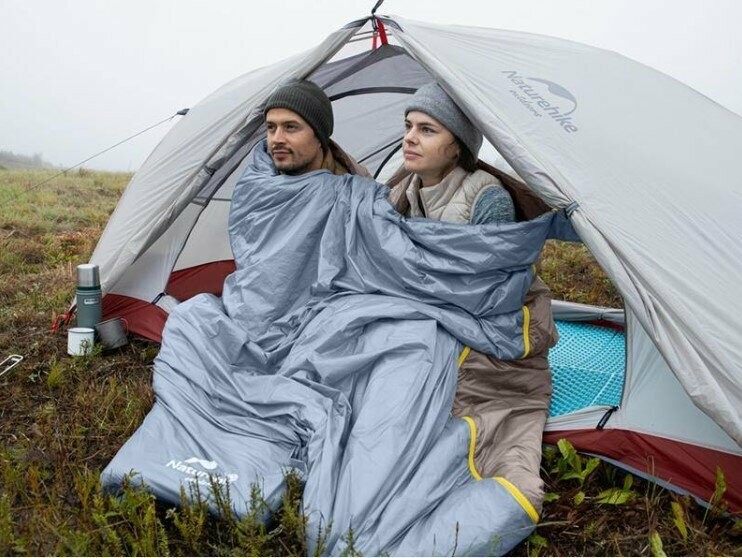 Мешок спальный Naturehike NH21MSD09 мини LW180 зеленый, 6927595777930