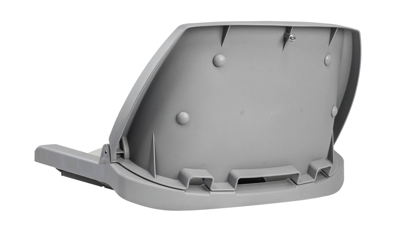 картинка Кресло мягкое складное, обивка винил, цвет серый/синий