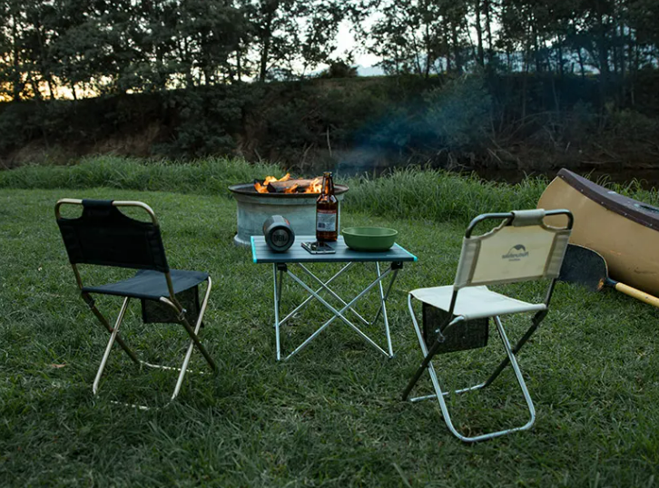 Стол туристический Naturehike складной, 68х46х40,5 см, серый