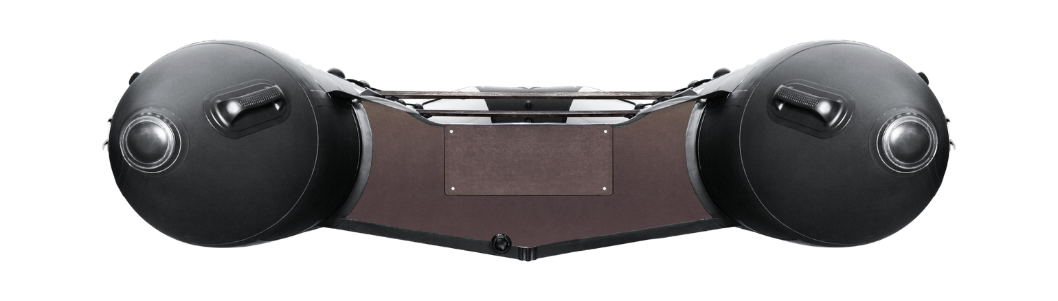 картинка Надувная лодка ПВХ, Ривьера Максима 3800 СК Комби, светло-серый/черный