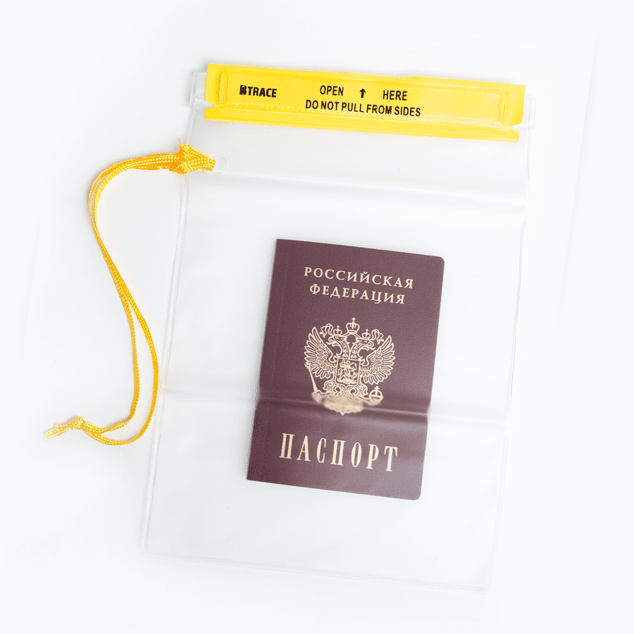картинка Гермопакет BTrace плоский ПВХ 18x25 см (Прозрачный)