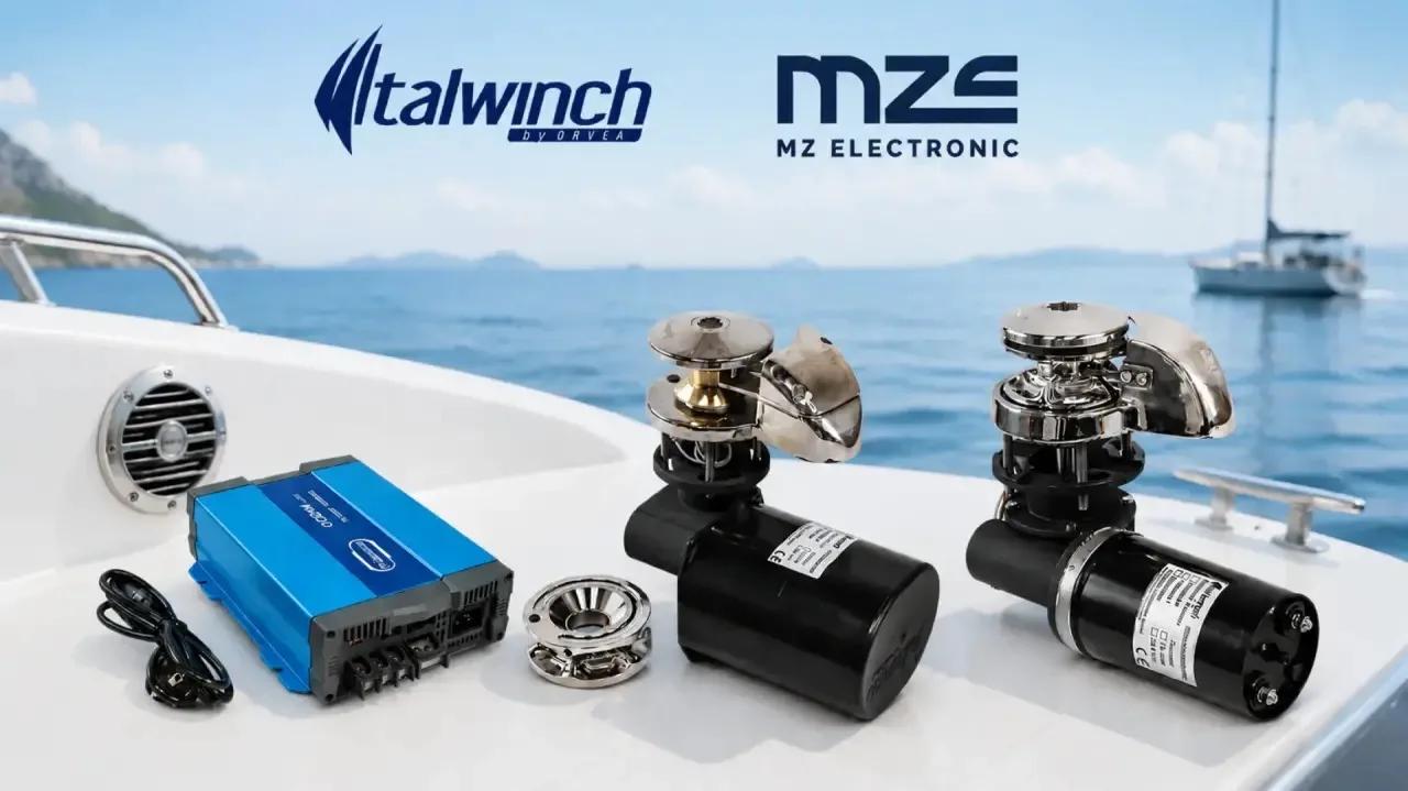 картинка Поступление лебедок Italwinch и зарядных модулей MZelectronic