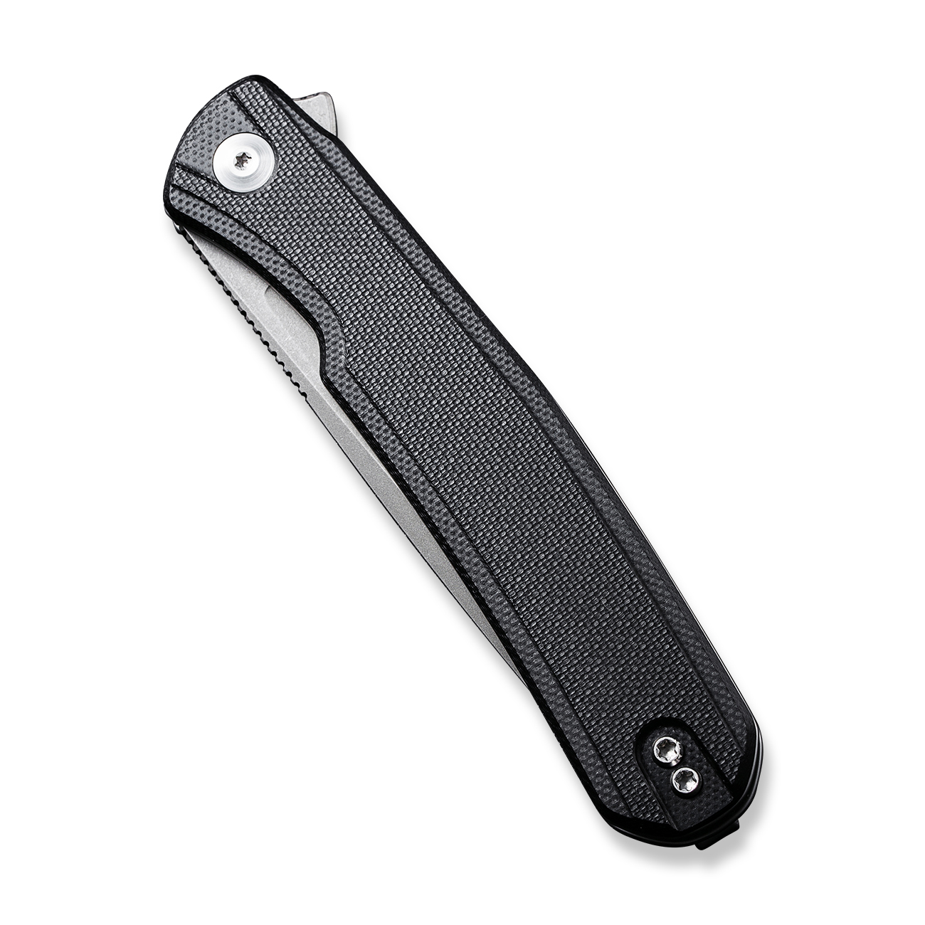 картинка Складной нож SENCUT Scitus D2 Steel Gray Stonewashed Handle G10 Black