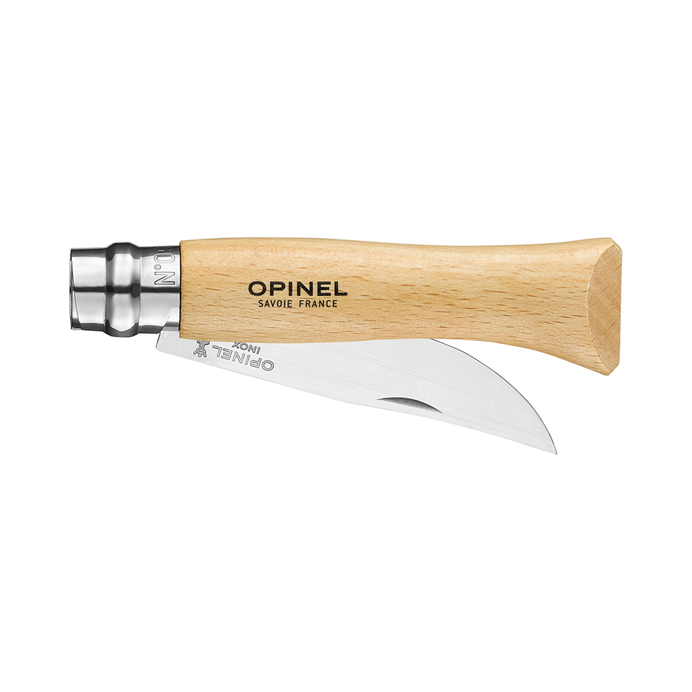 Нож Opinel №9,  нержавеющая сталь, рукоять из дерева бука, 001083