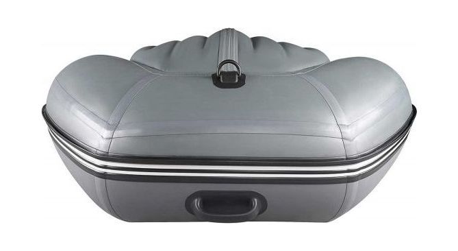 картинка Надувная лодка ПВХ, Адмирал 360 НДНД, роульс, рым, накладки, красный/серый