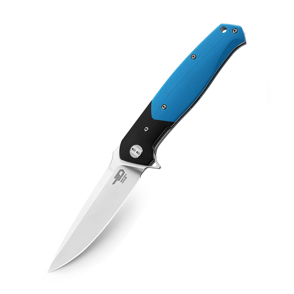 картинка Нож Bestech Swordfish сталь D2, рукоять G10 черно-синяя