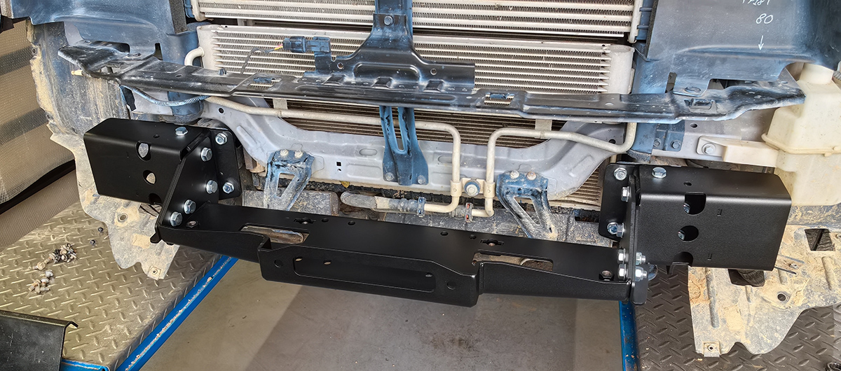 картинка Площадка РИФ под лебёдку в штатный бампер Haval H5 2023+