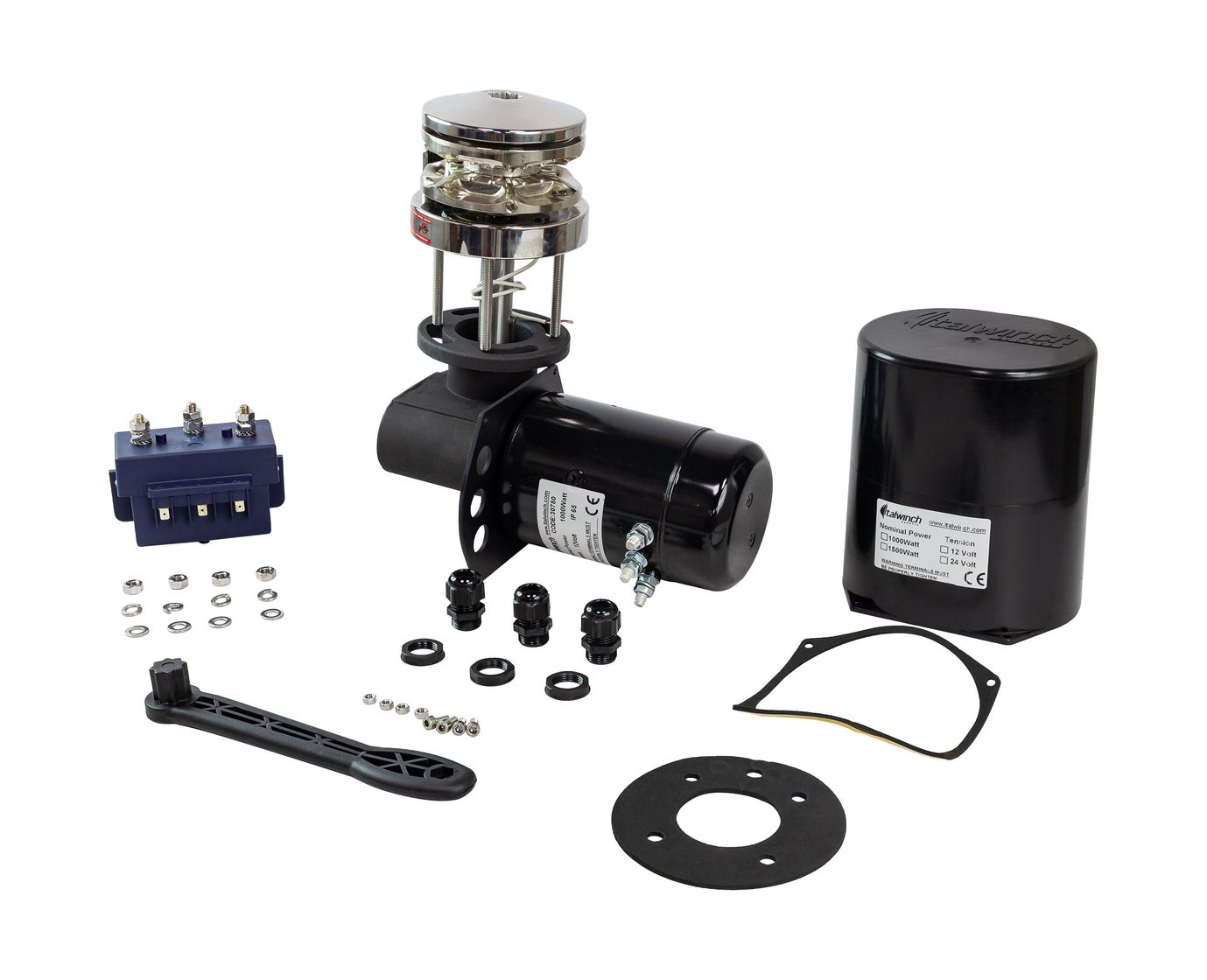 картинка Лебедка якорная Italwinch SMART-R3, 1000Вт, 12 В, цепь 8мм