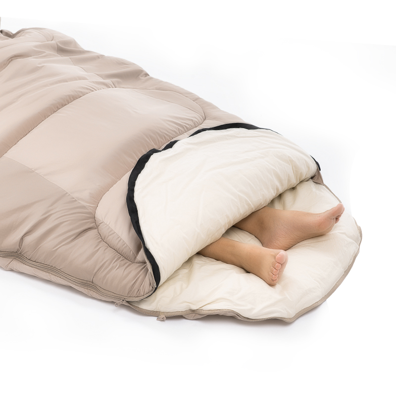 картинка Мешок спальный Naturehike Oval PS300, 220х95 см, (левый) (ТК: +4C), бежевый