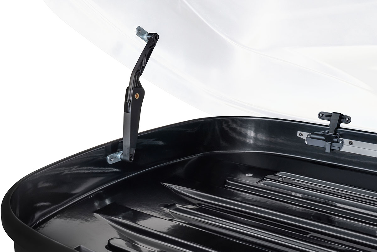 картинка Бокс автомобильный на крышу Pentair PYTHON 360L белый глянец, двусторонний