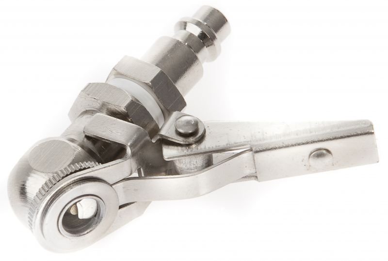 картинка Насадка для накачки мотоциклетных колес INFLATOR COUPLING BRASS LOCK ON ARB607