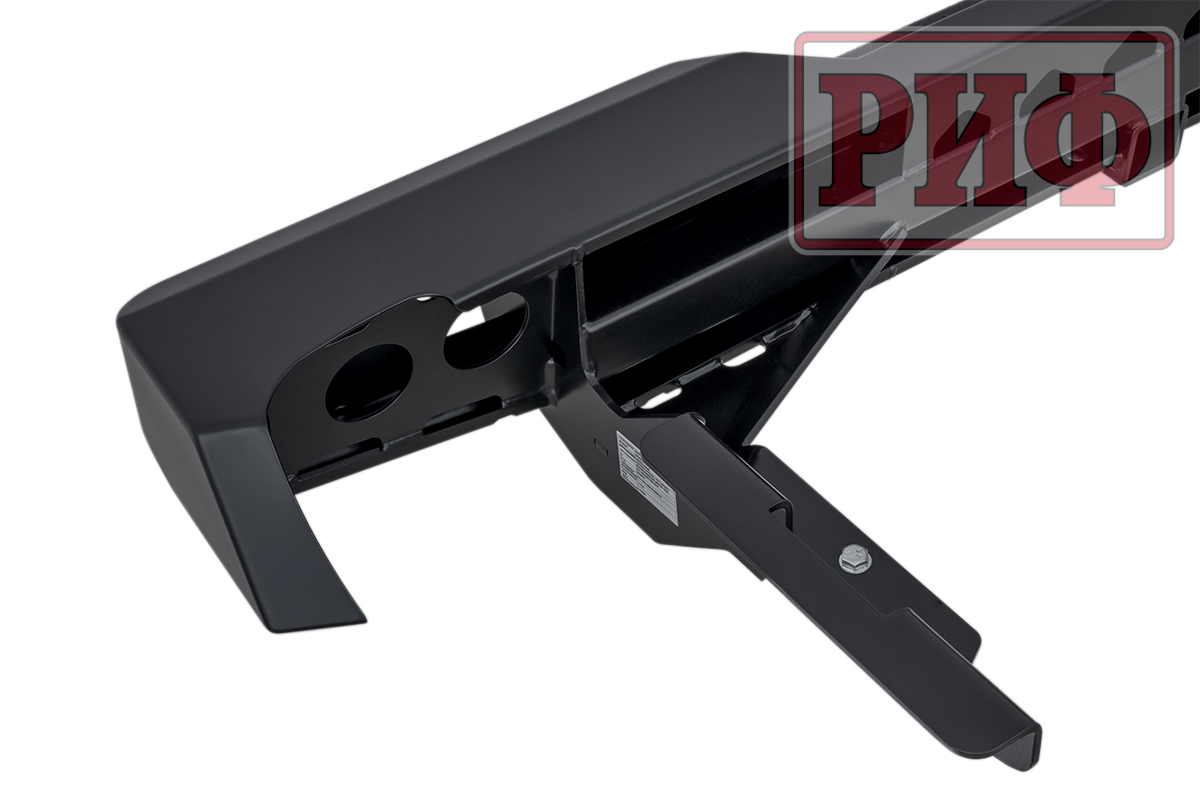 картинка Бампер задний РИФ Toyota HILUX/VIGO 05+ с фаркопом и фонарями