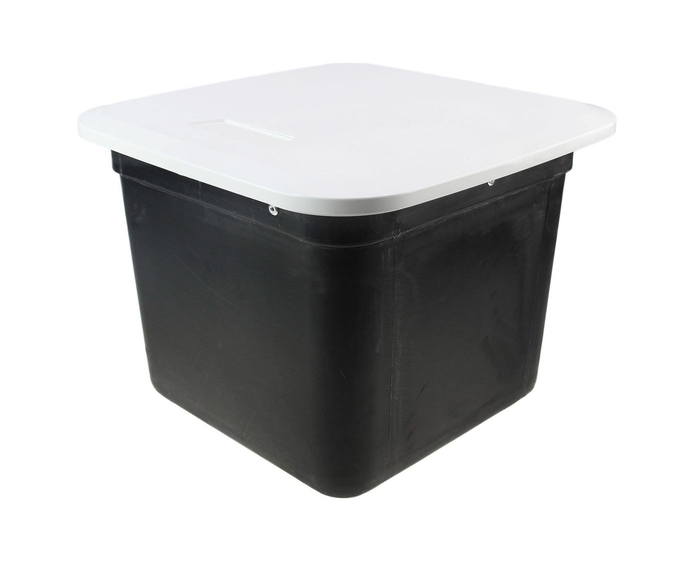 картинка Ящик врезной с крышкой, замком и ключом, 375х375х250 мм