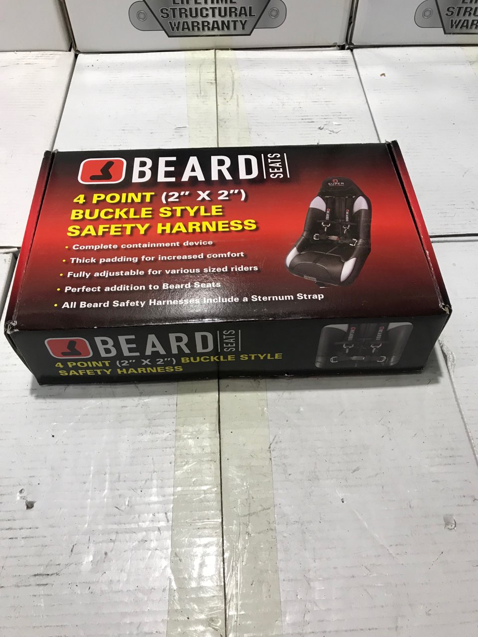 картинка Ремни безопасности 4-х точечные "Beard Seats"