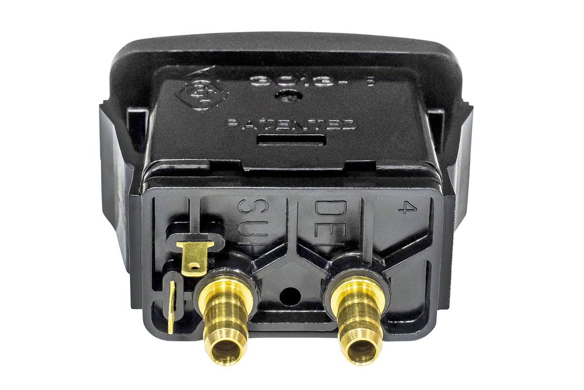 картинка Пневмопереключатель с электроконтактами 2,8 мм