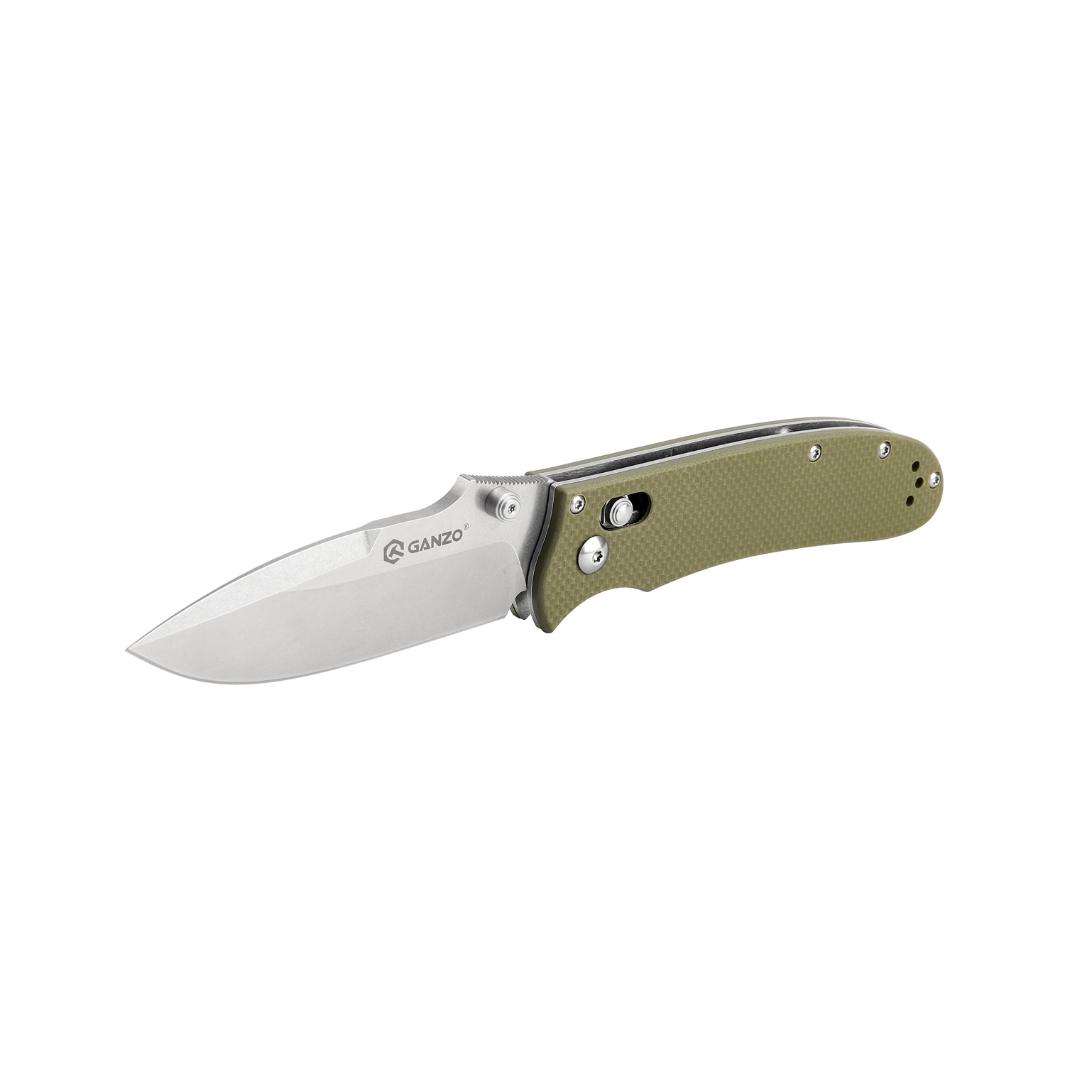 картинка Нож Ganzo D704-GR зеленый (D2 сталь)