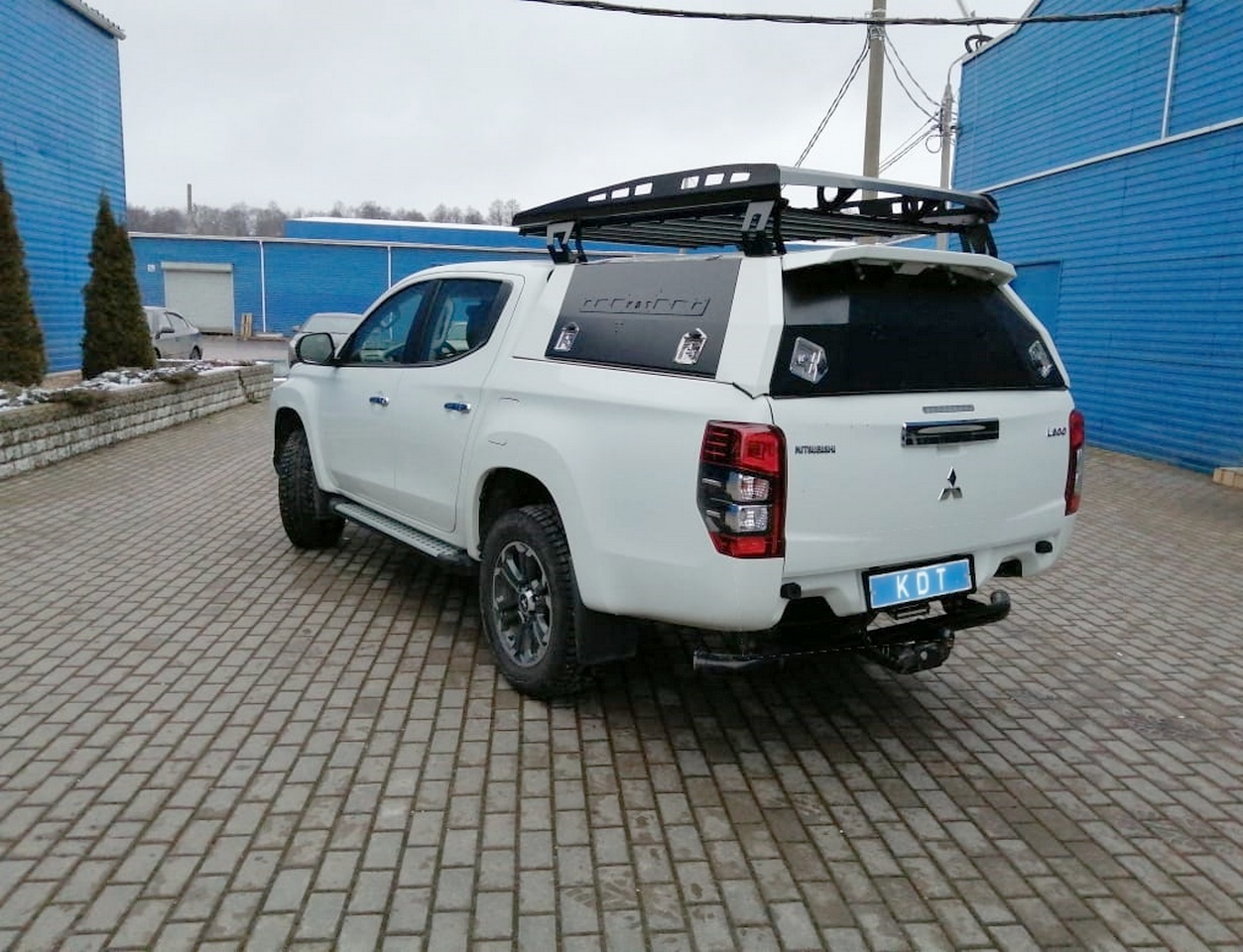 картинка Багажник короткий алюминиевый к кунгу экспедиционному 