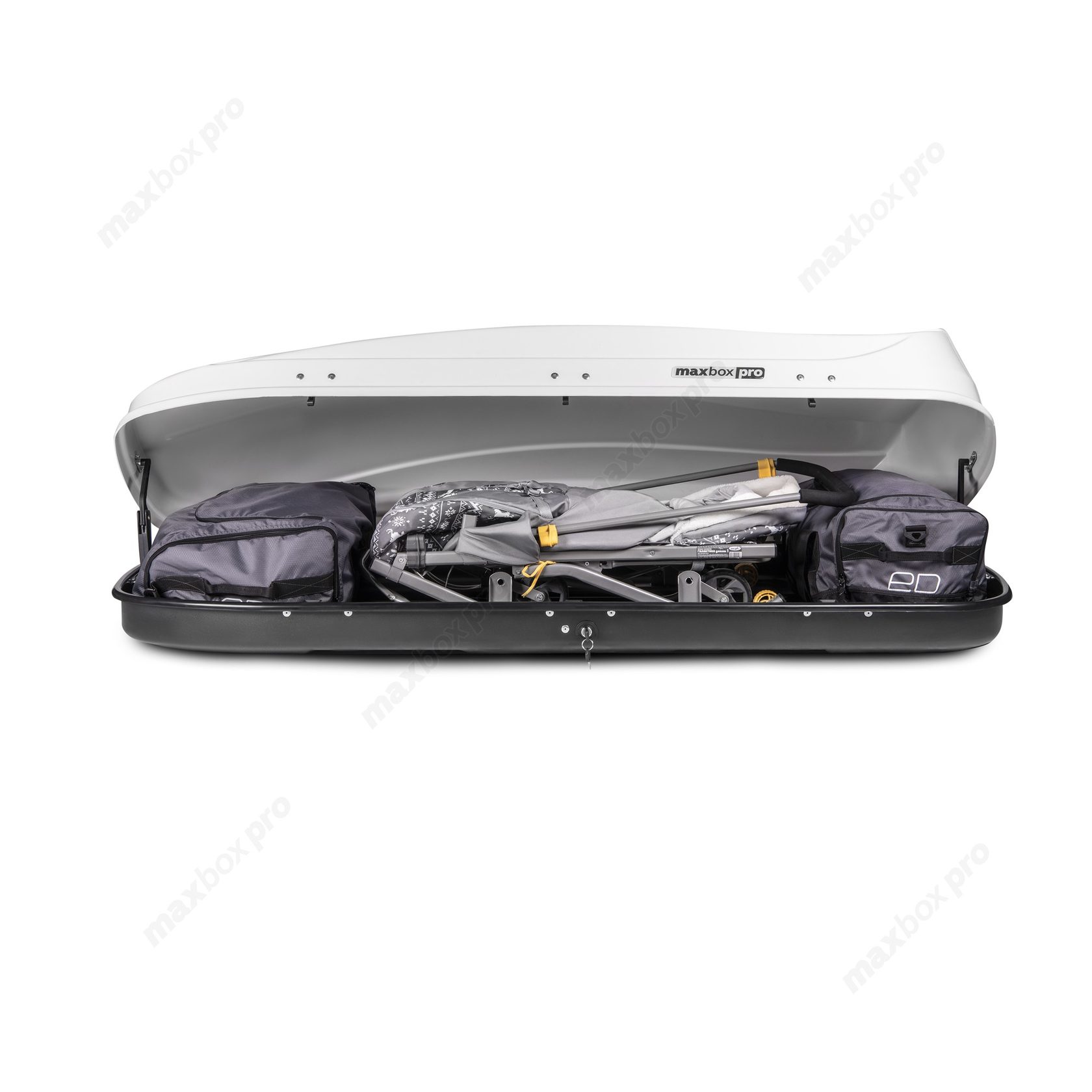Автобокс MaxBox PRO 520 (большой) белый глянцевый