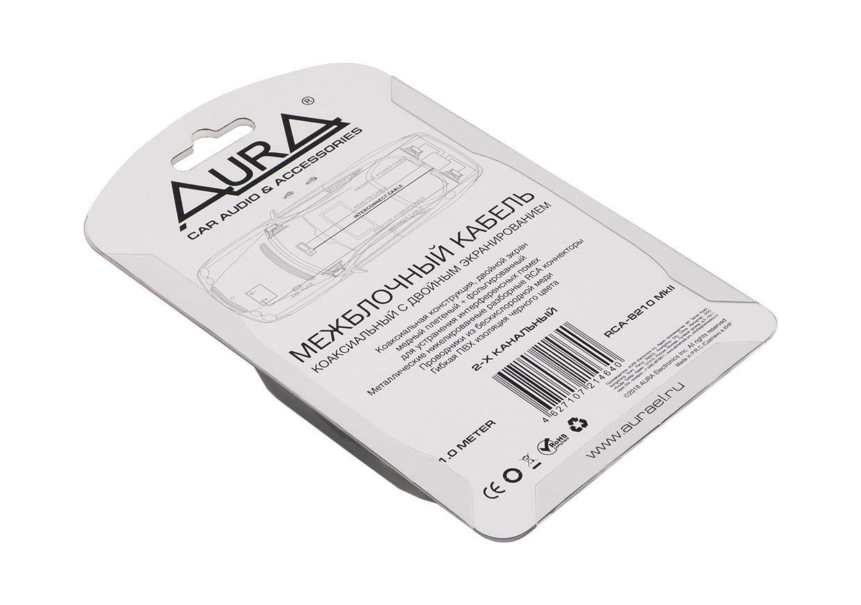 картинка Кабель RCA 1 м, AURA