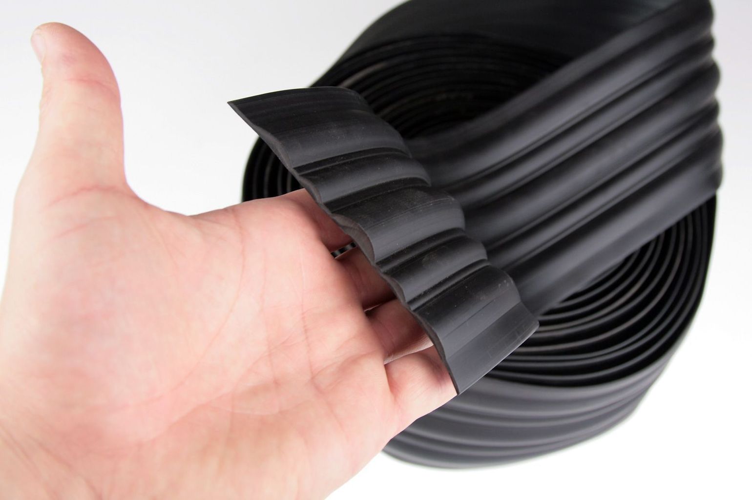 картинка Лента дублирующая, черная, 120 мм