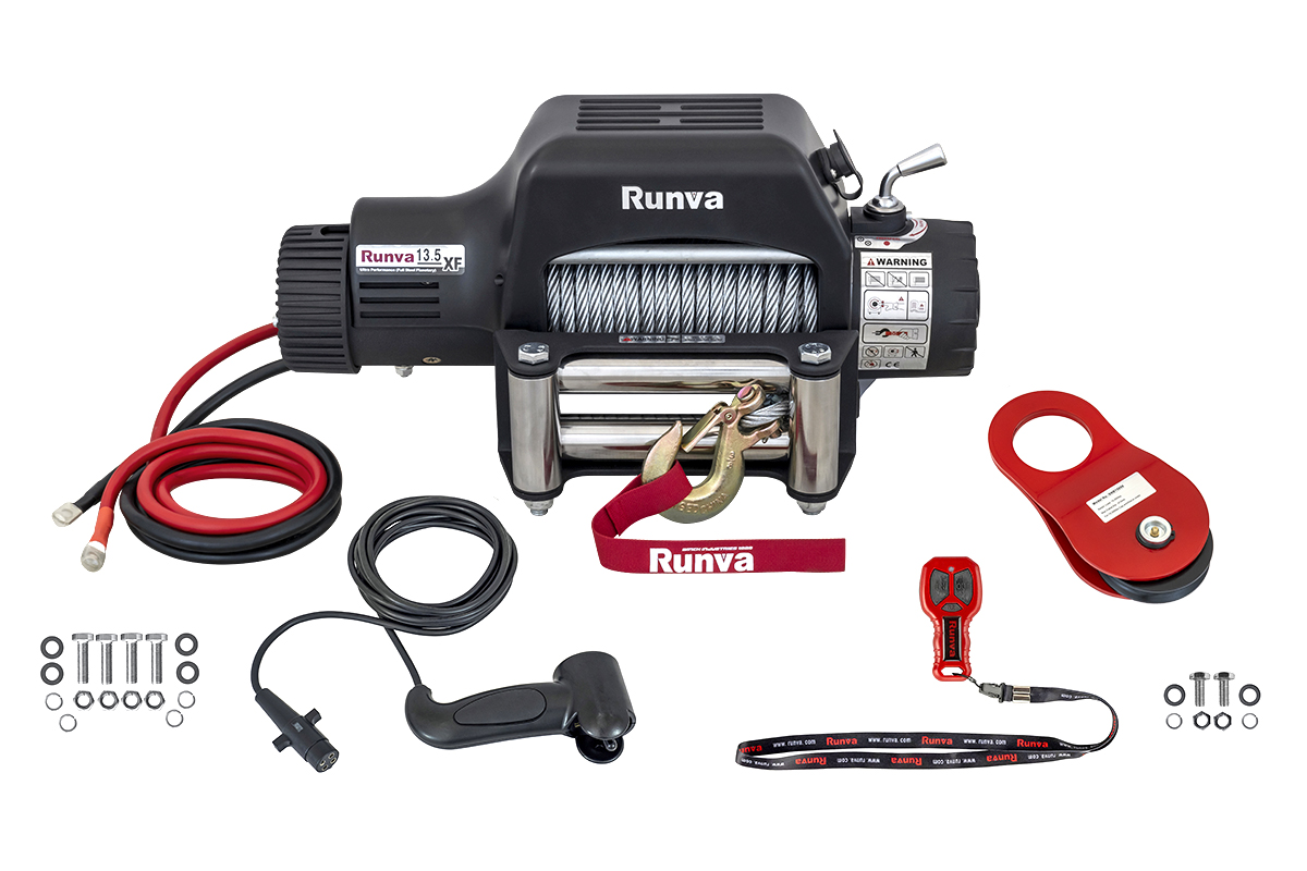картинка Лебедка Runva 13500 lbs, 12В 6136 кг