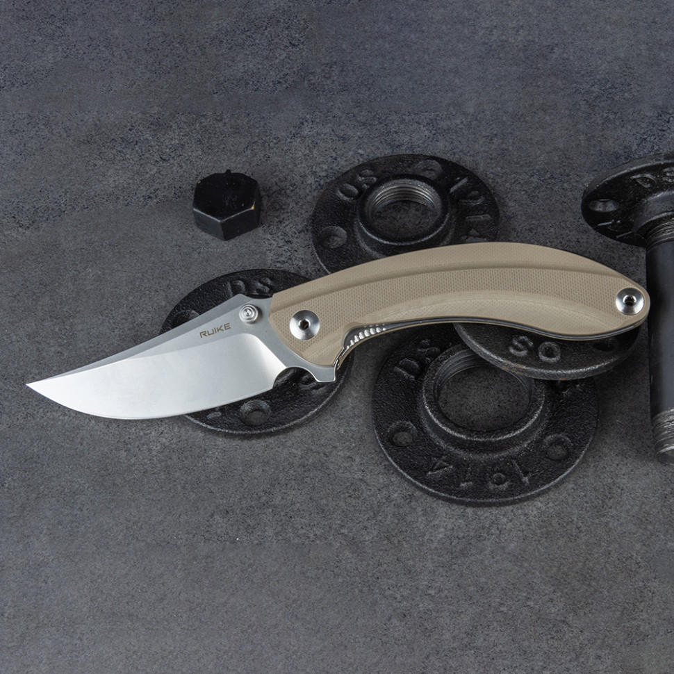 картинка Нож Ruike P155-W песочный