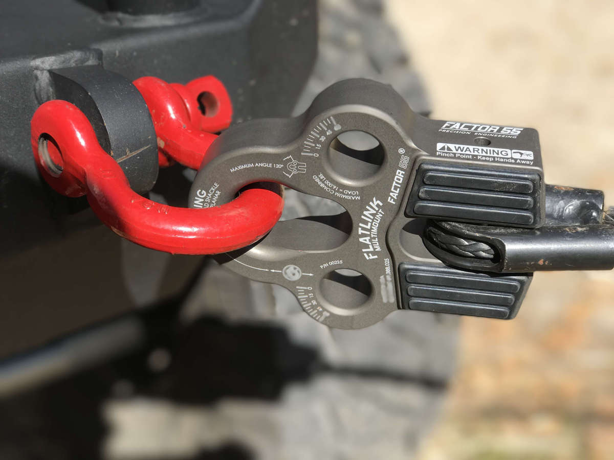 Шакл многофункциональный Factor 55 FlatLink MULTI-MOUNT красный