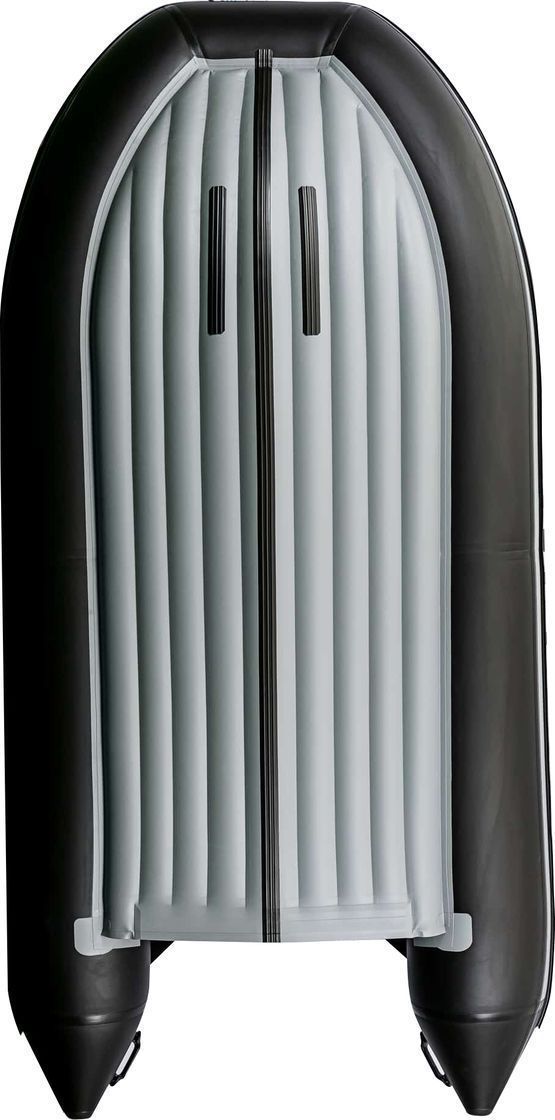 картинка Надувная лодка ПВХ, RiverBoats RB 410 НДНД, серо-оранжевый