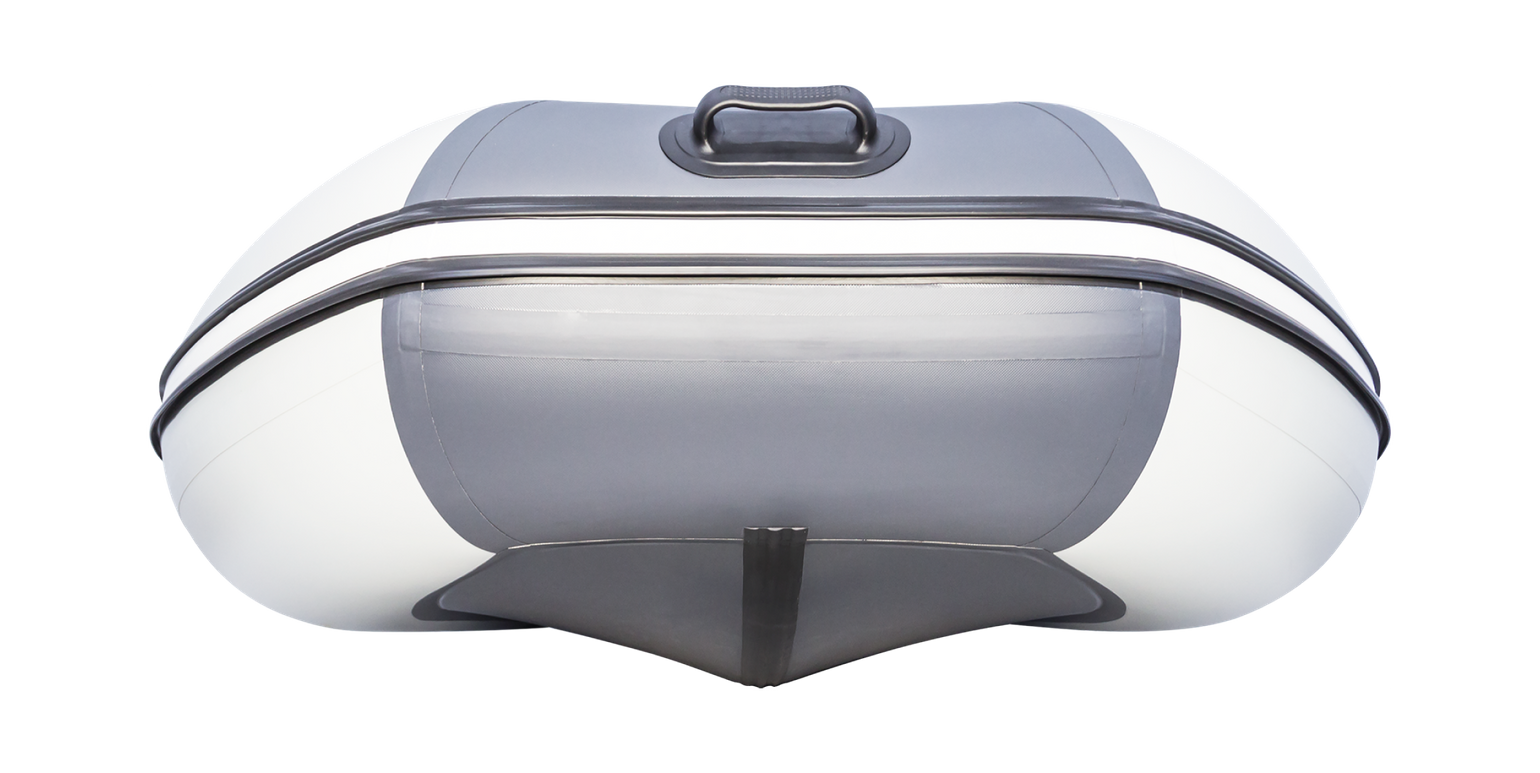 картинка Надувная лодка ПВХ, Ривьера Компакт 3200 СК Комби, светло-серый/графит