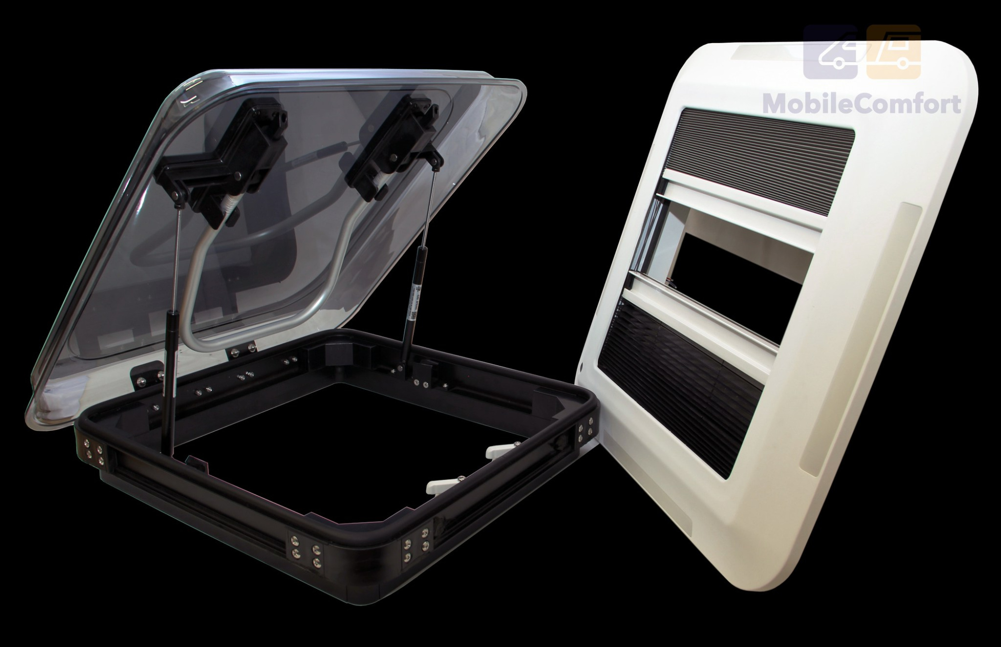 картинка Люк накрышный Mobile Comfort H4040, 400x400мм с подсветкой