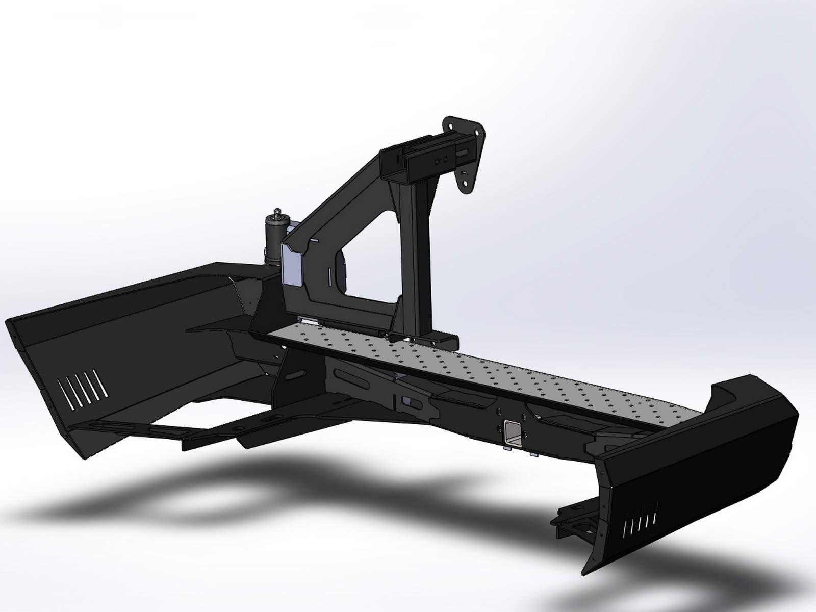 картинка Задний силовой бампер - Toyota Cruiser 200 арт.04022