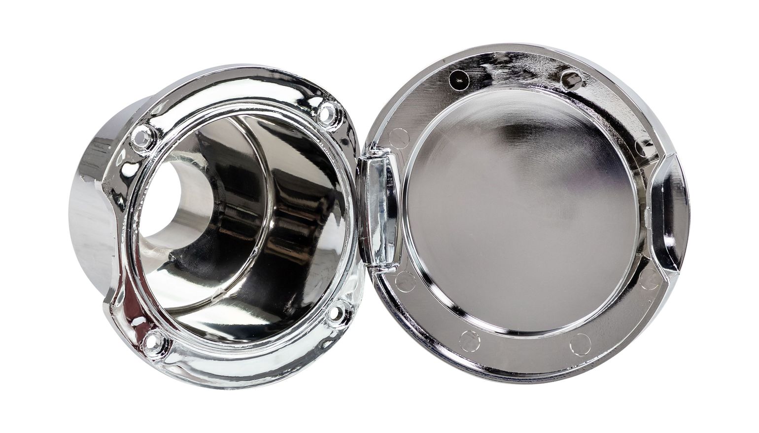 картинка Короб для лейки душа, хромированый